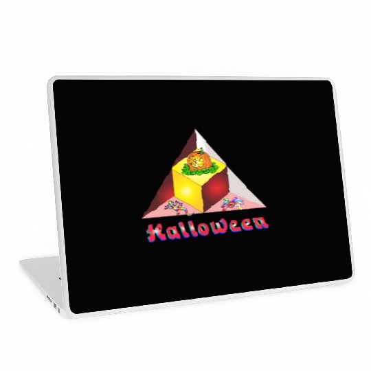 Halloween Pumpkin Laptop Skins