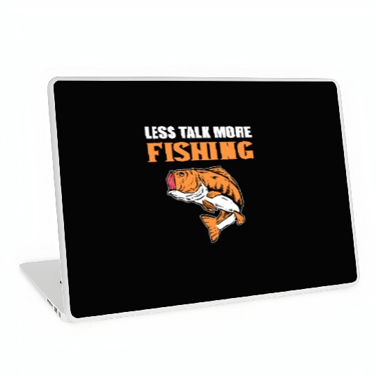 More Fishing Aquaculturist Gift Laptop Skins