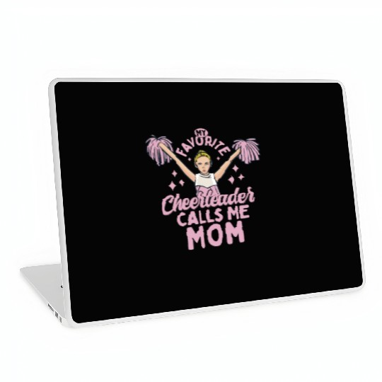 My Favorite Cheerleader Calls Me Mom Cheerleading Laptop Skins