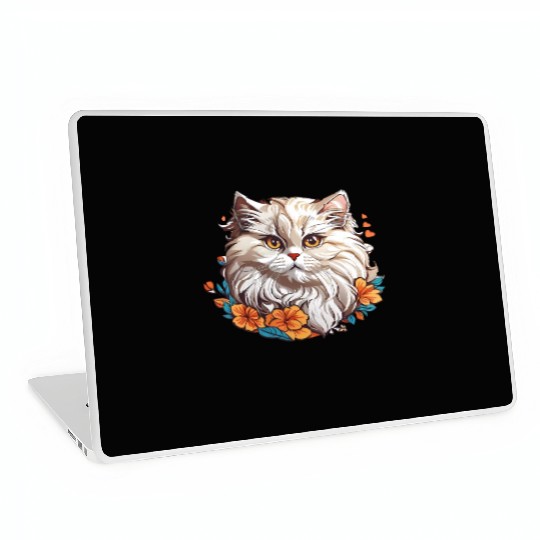 Persian Cat Laptop Skins