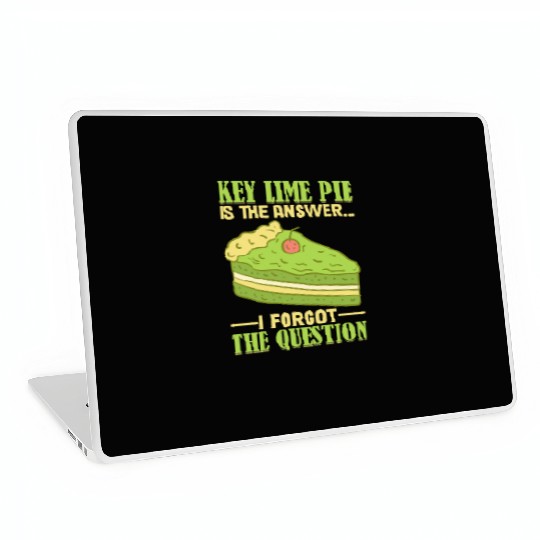 Key Lime Pie Lover Dessert Laptop Skins