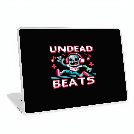 Undead Beats - 8-bit Zombie Groove Laptop Skins