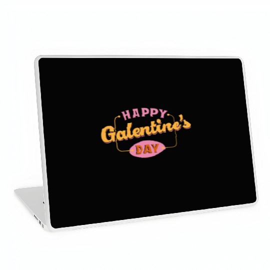 Be My Galentine. Galentine's Day Laptop Skins