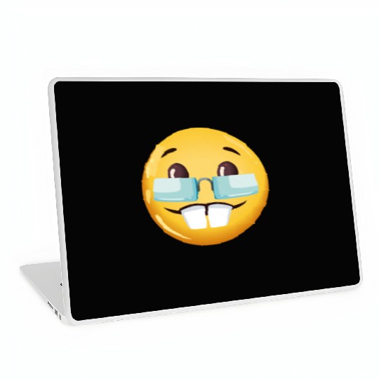 GOOFY AHH nerd goofy ahh meme Laptop Skins