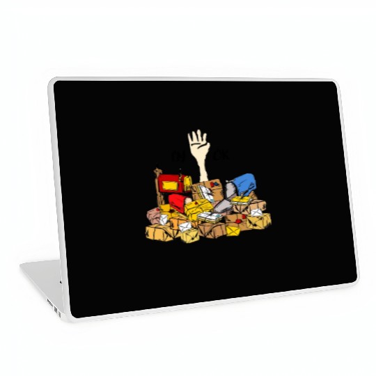 I'm ok Postal worker Laptop Skins