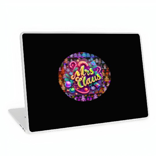 Mrs Claus Laptop Skins