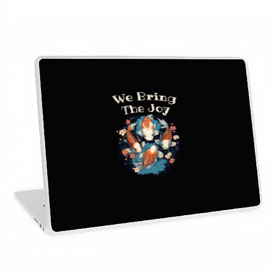 Koi Fish Koi Carp Japanese Koi Garden-Pond funny Laptop Skins