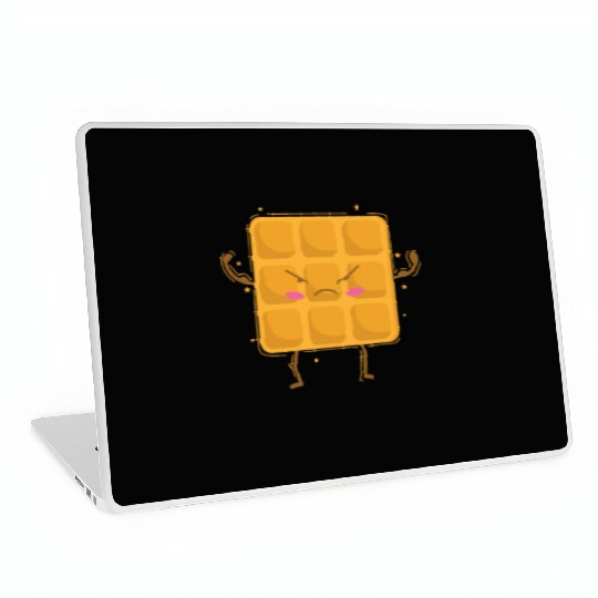 strong Waffle Baker Pastry Dough Laptop Skins