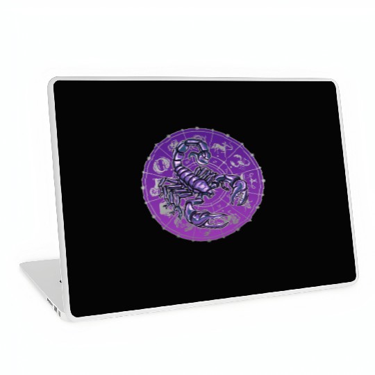 Scorpio Zodiac star sign horoscope Astrology Laptop Skins