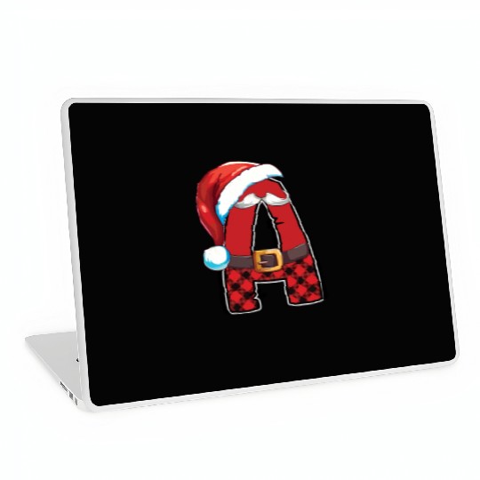 A Christmas Alphabet Letters Sublimation Laptop Skins