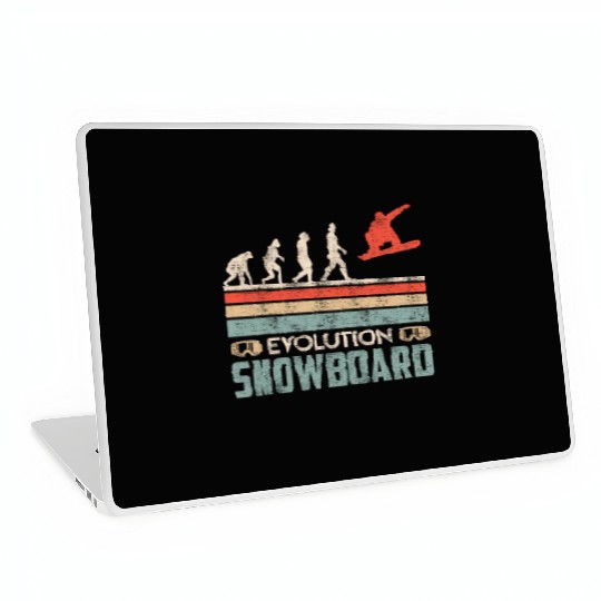Evolution Snowboard Laptop Skins Winter Park Snowboard
