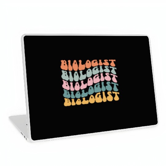 Biologist Life Scientist Biology Expert Groovy Laptop Skins