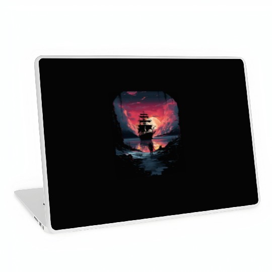 Ice Sailing Iceboat Racing Ice Sailor Winter Laptop Skins