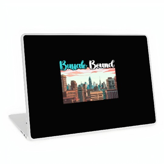 Buffalo City New York USA America United States Laptop Skins