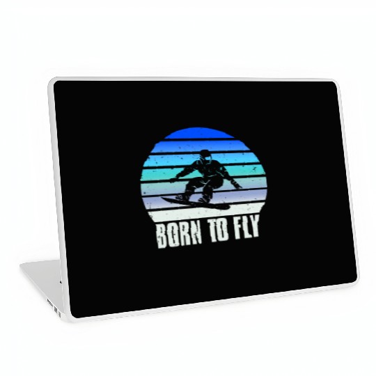 Snowboarding Born to Fly Snowboard Snowboarders Laptop Skins