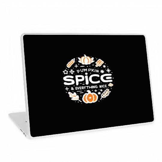 Pumpkin Spice and Everything Nice Laptop Skins