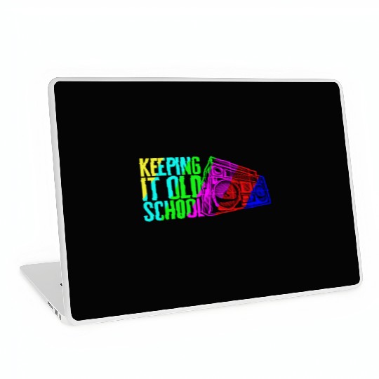 Music Laptop Skins, Keeping It Old School Stereo Retro
