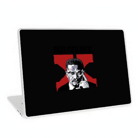 Malcolm X Laptop Skins