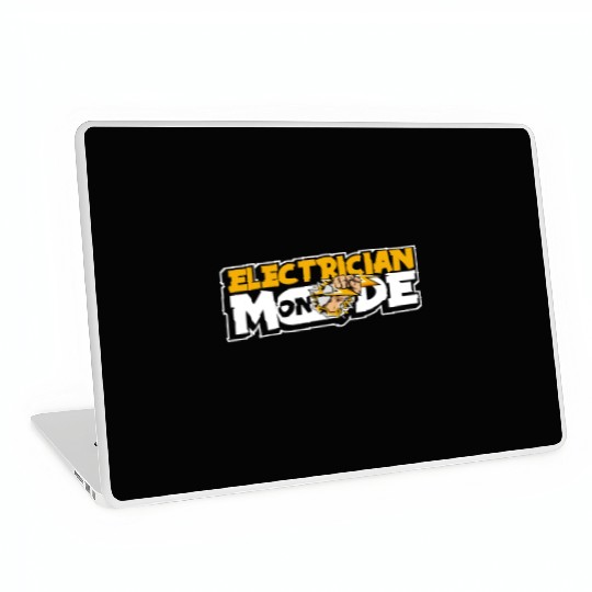 Electrician Mode On Wiremen Powerline Technician Laptop Skins