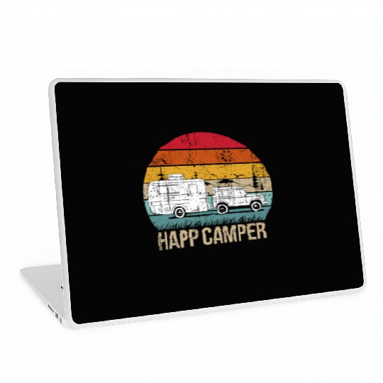 Happy Camper Laptop Skins