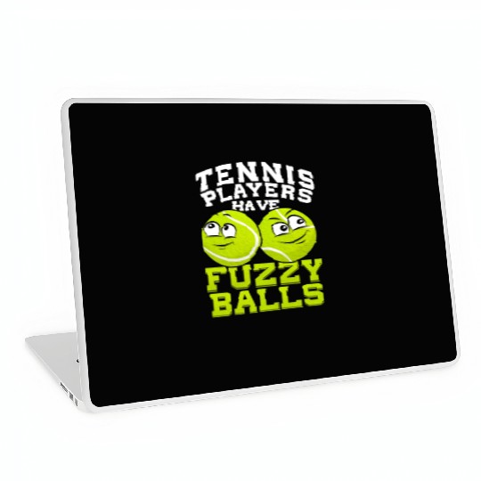 Tennis Fuzzy Balls Laptop Skins