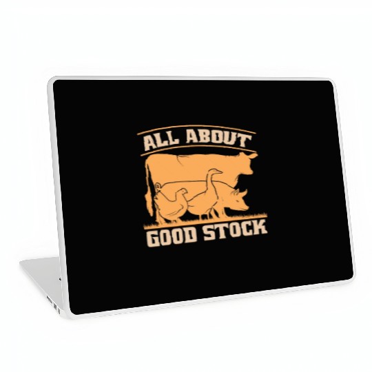 Livestock Breeder All About Good Stock Farm Animal Laptop Skins