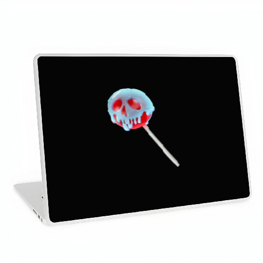 Poison Apple Halloween Candy Lollipop Laptop Skins