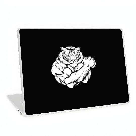 Workout Gym Tiger Laptop Skins
