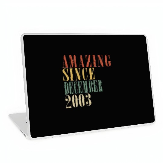 December 2003 Anniversary December 2003 December Laptop Skins