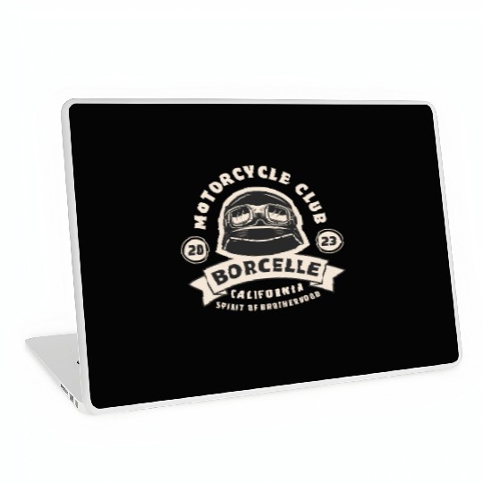Motorcycle Club Spirit of Brotherhood Laptop Skins