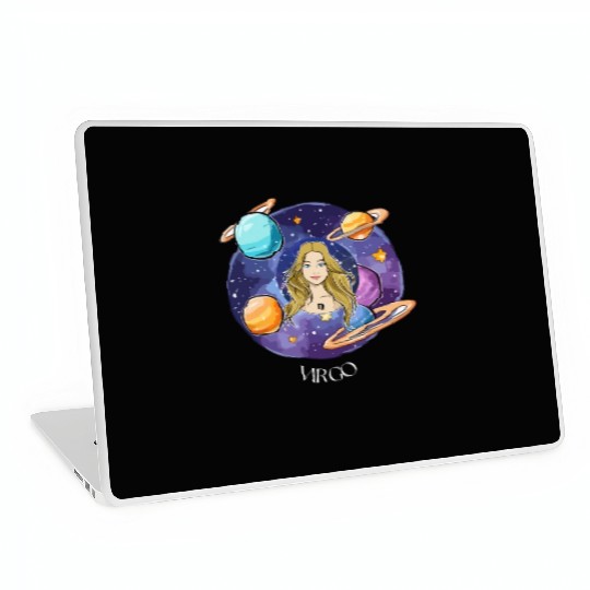 Virgo zodiac sign Laptop Skins