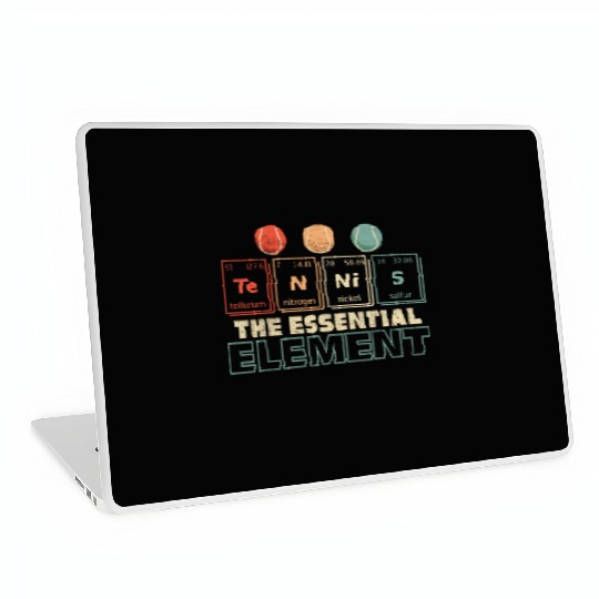 Tennis The Essential Element Player Racket Sport Laptop Skins