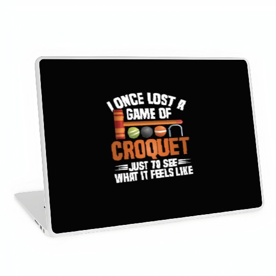 Croquet Mallet Croquet Club Croquet Player Croquet Laptop Skins