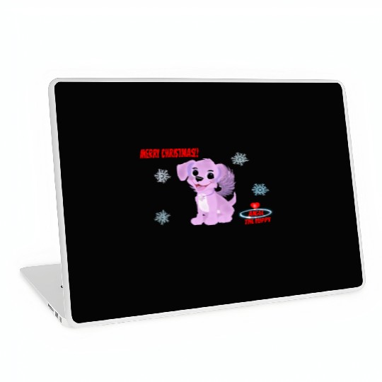 "Angel the Puppy" (Snowflake Snuggliezz) Laptop Skins