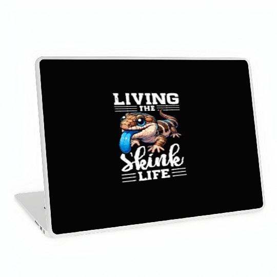 Lizard Collector Reptile Lover Blue Tongue Skink Laptop Skins