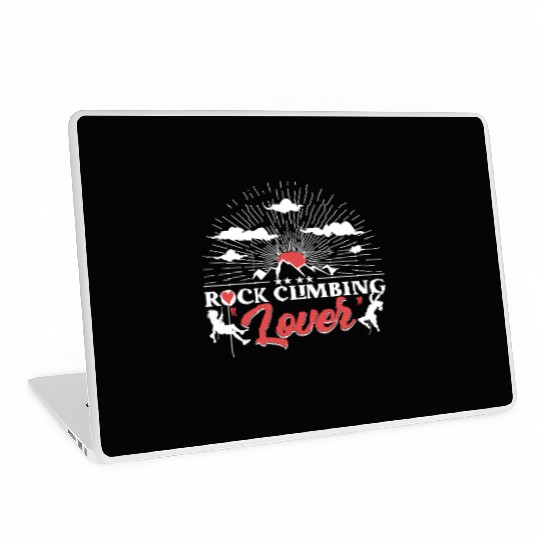 Rock Climbing Lover Laptop Skins