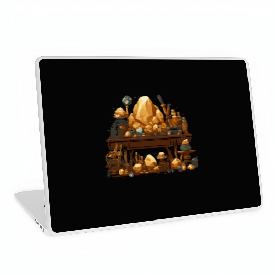 Lapidary Artist Gemstone Stone Collecting Stone Laptop Skins