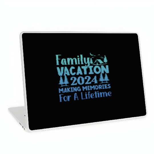 Summer Family Vacation Making Memories Laptop Skins