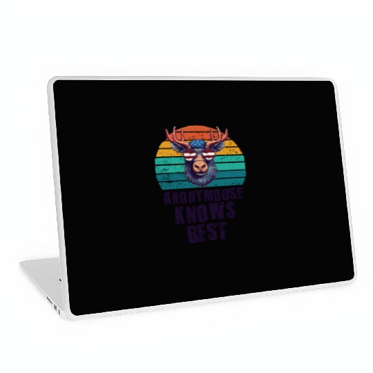 Anonymoose Knows Best Cool Moose Laptop Skins