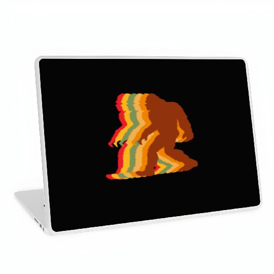Retro Bigfoot Laptop Skins
