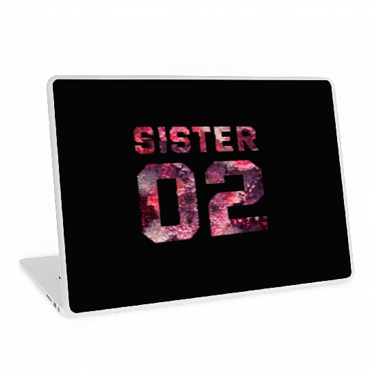 COUPLE FLOWER SISTER 02 Laptop Skins
