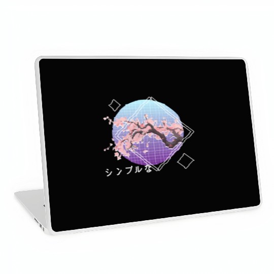 Lofi Aesthetic Sakura Cherry Blossom Tree Japanese Laptop Skins