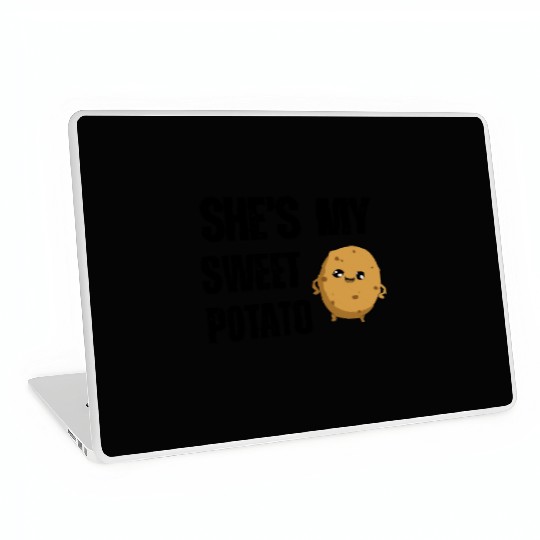 She s My Sweet Potato Laptop Skins
