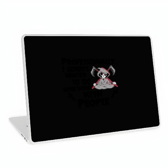 Grim Reaper Funny, Working With People Laptop Skins