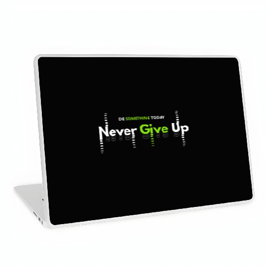 Men's And Women's Print Do Something Today Laptop Skins