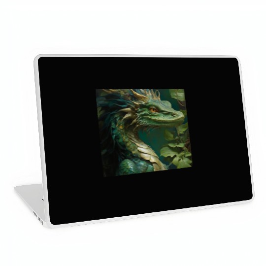 green dragon Laptop Skins