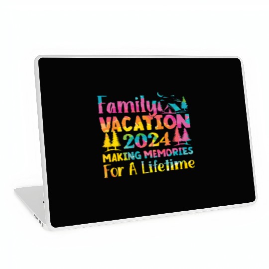 Summer Family Vacation Making Memories Laptop Skins