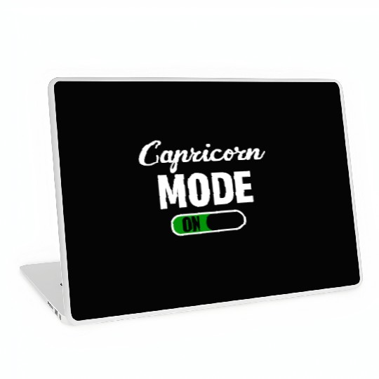 Capricorn Mode On Funny Horoscopes Astrophysics Laptop Skins