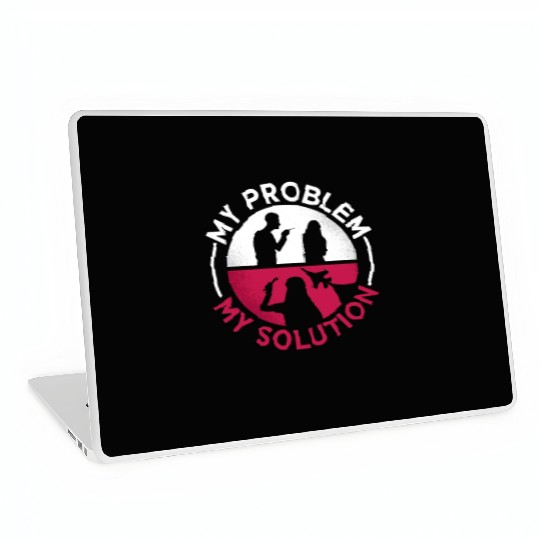 Aircraft Mechanic My Problem My Pictogram Mom Dad Laptop Skins