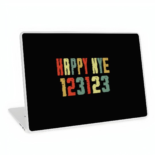 123123 Happy New Year 2024 NYE Laptop Skins